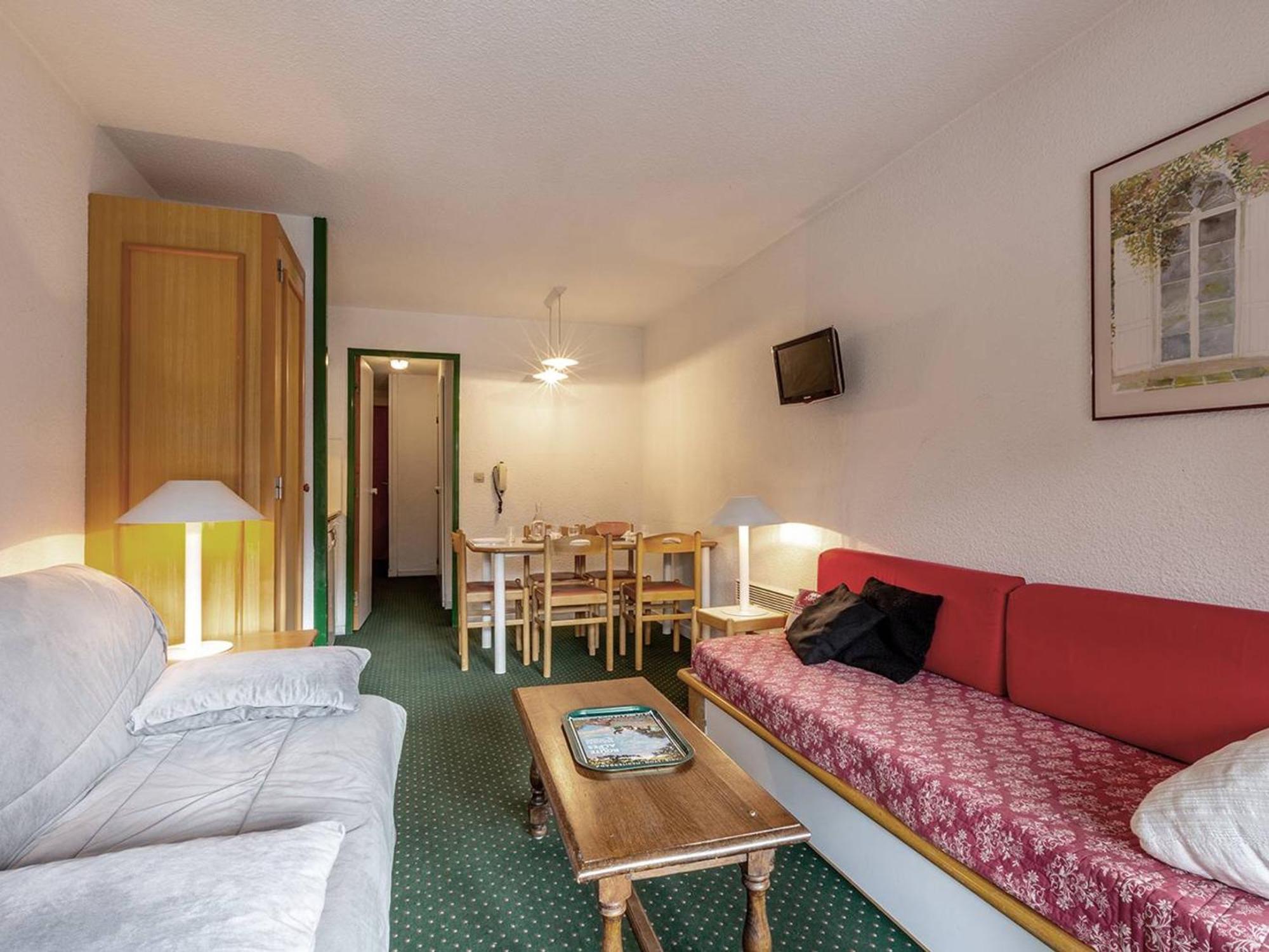 Appartement Confortable A Meribel, 6 Couchages, Balcon Expose Sud - Fr-1-355-57 Buitenkant foto